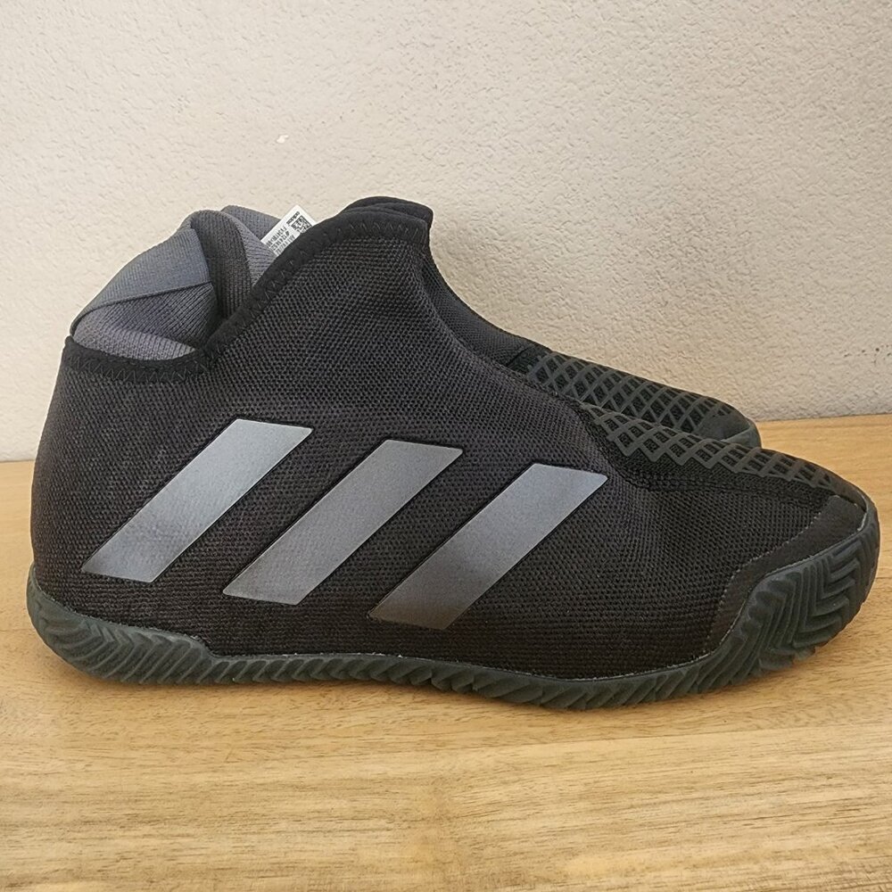 NEW Adidas Womens Stycon Clay Court Tennis Shoes Laceless Black FV2782 Size 7.5